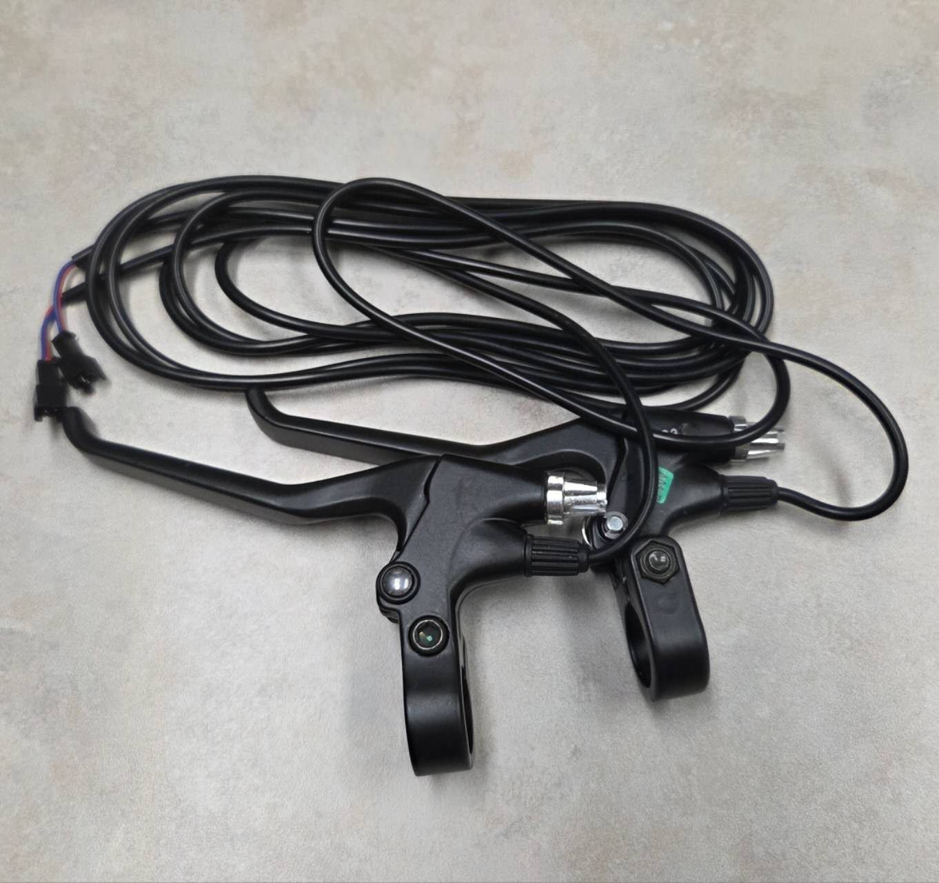 Electric bike 24v 36v 48v  power cut off Brake Lever set JST 2pin plug black