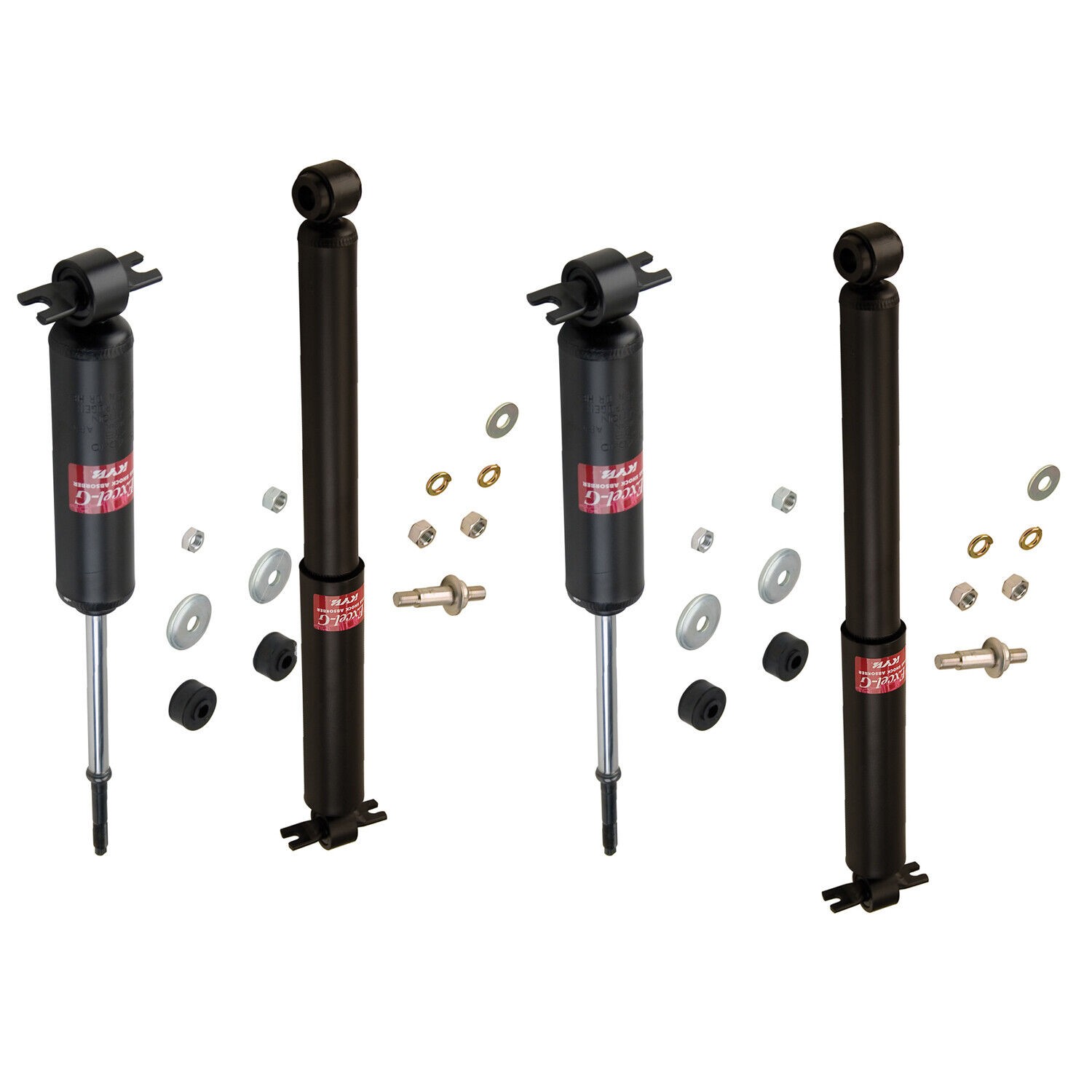 KYB Excel-G Set of 4 Shock Absorbers Kit For Chevrolet BELAIR & IMPALA 1958-1964