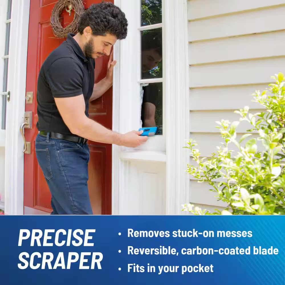 4 In. Window Scraper with Steel Blades