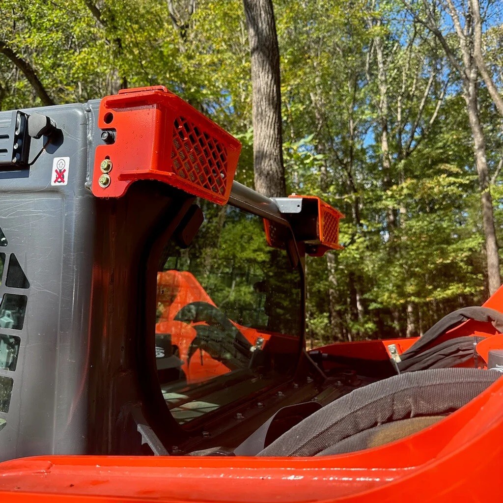 Heavy Duty Steel Light Guard Kit for Kubota SVL75-3 & SVL97-3 – Made USA –