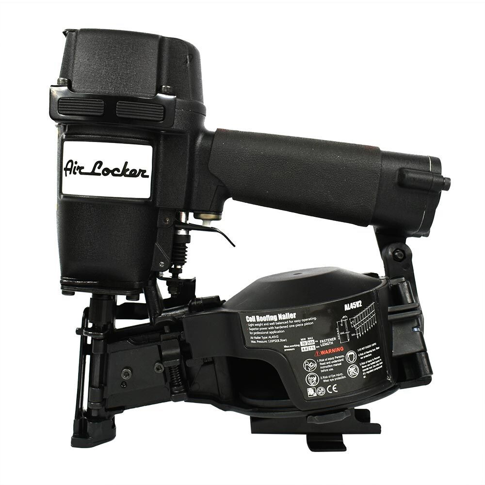 7/8 Inch to 1-3/4 Inch Coil Roofing Nailer (Side Load) - Air Locker AL45V2