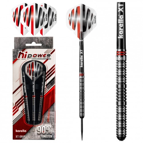 Steeldart - Karella - Hipower - 22G - Black - 90% Tungsten
