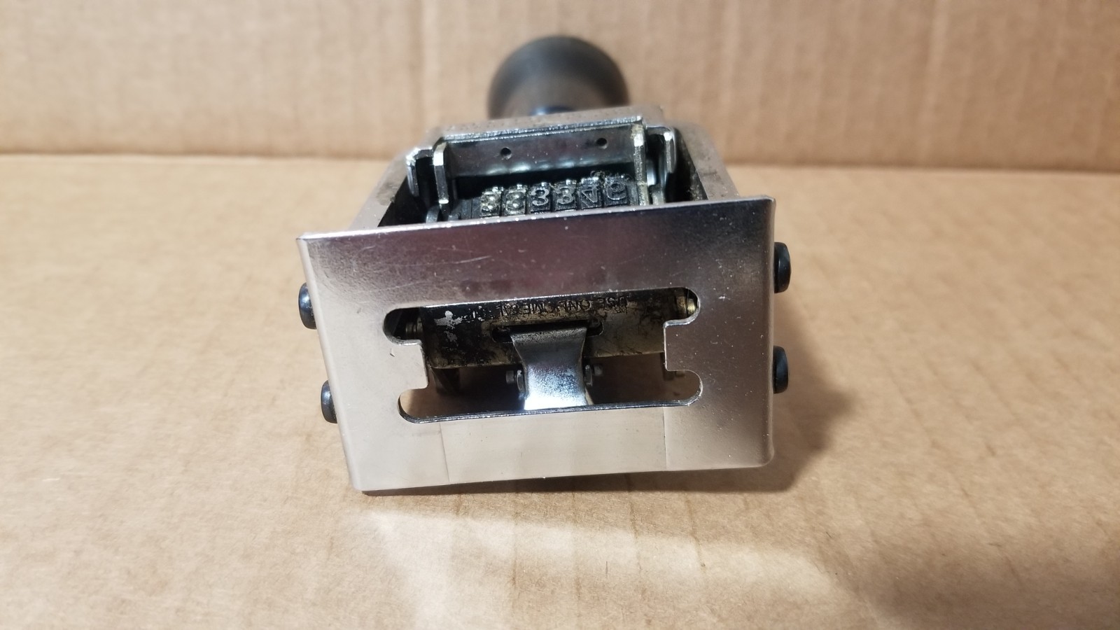 Vintage Ertan Model 188 Automatic Numbering Machine Working VGC