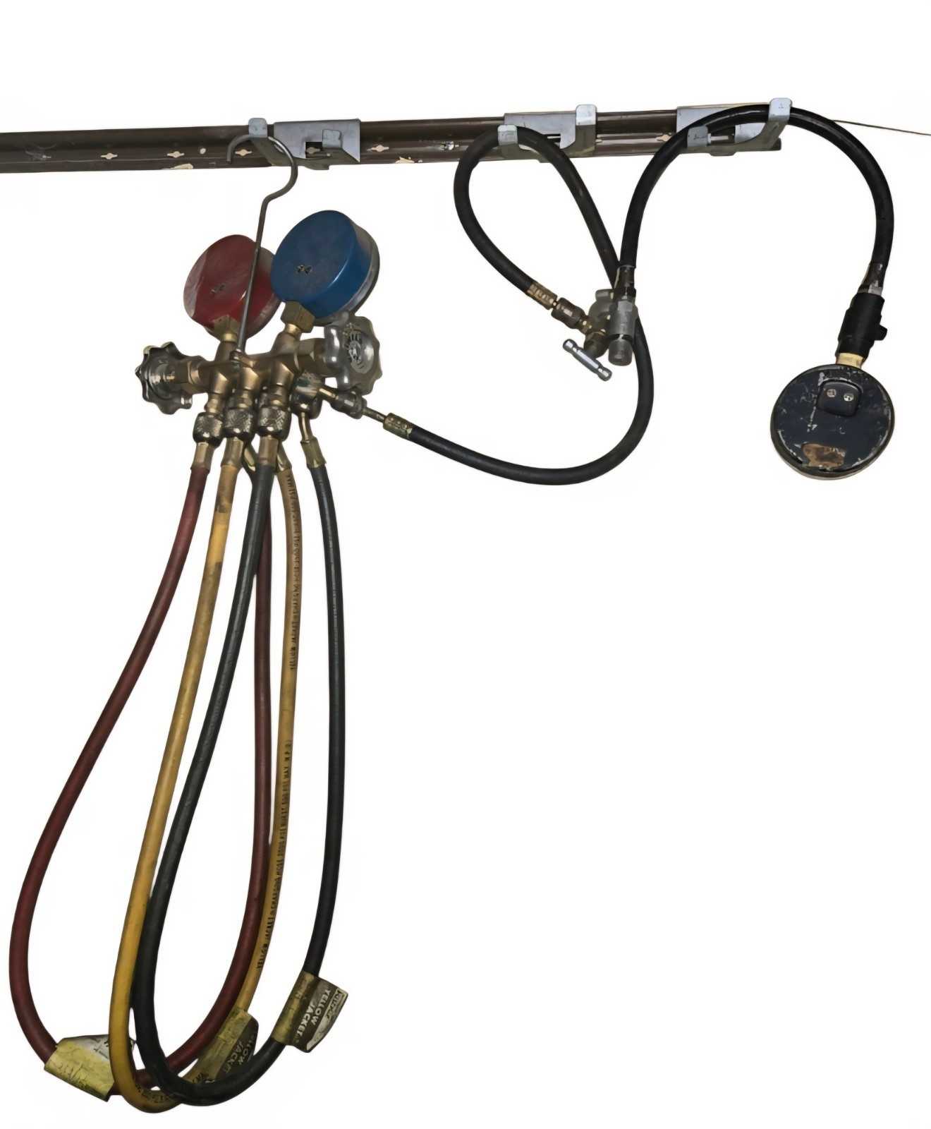 Yellow Jacket Titan Valve Tester, Gas Regulator, Compression Tester, Continental