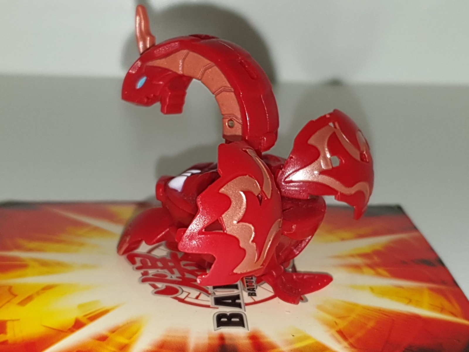 Bakugan Red Pyrus Apollonir 650g Battle Brawlers RARE - Fast Shipping