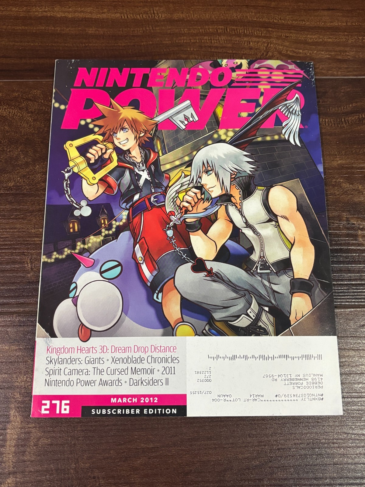 Nintendo Power Magazine Volume 276 March 2012 Kingdom Hearts 3D Dream Drop