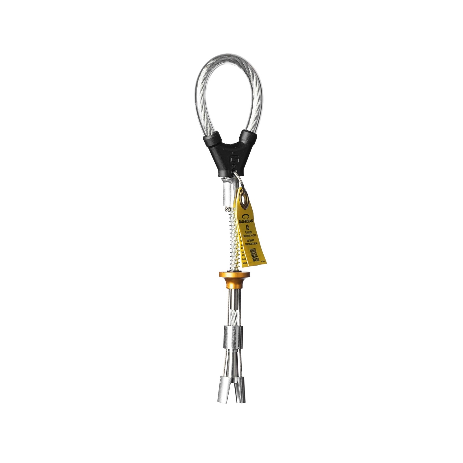 Guardian 1400052 A5 Concrete Expansion Anchor | 5,000 lb MBS | Reusable | Steel