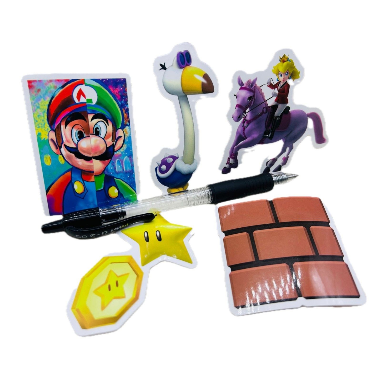 Bundle of Mario Bros. Stickers