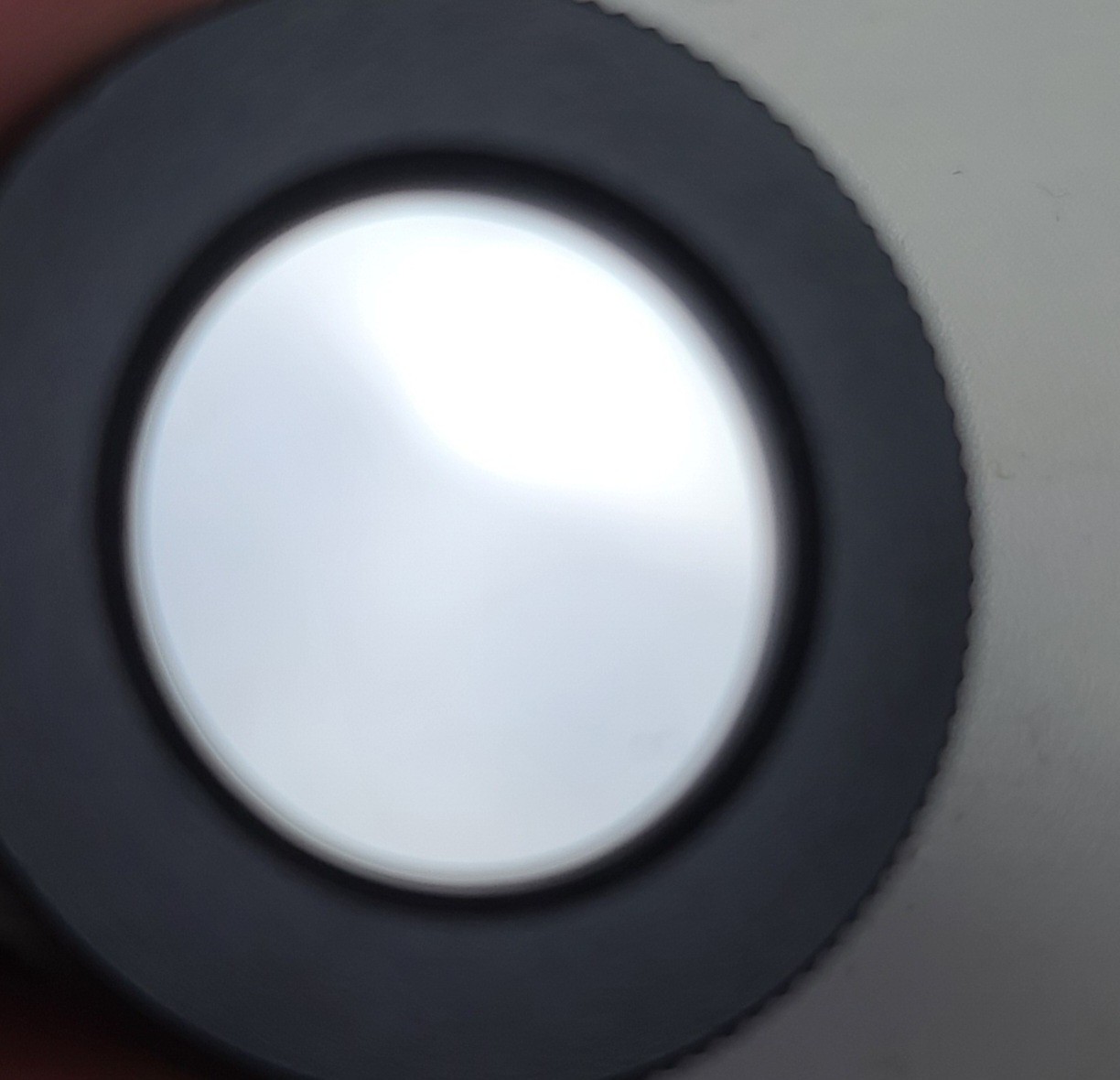 Nikon Mirrored Lamp Centering Alignment Objective For Inverted Microscope