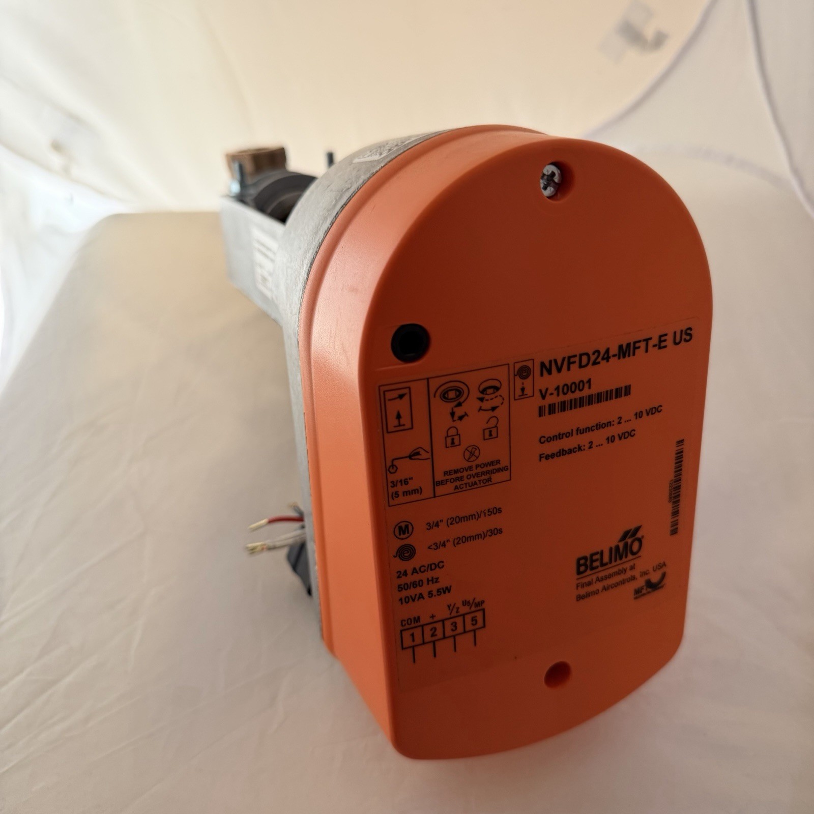 Belimo NVFD24-MFT-E US Pneumatic Actuator