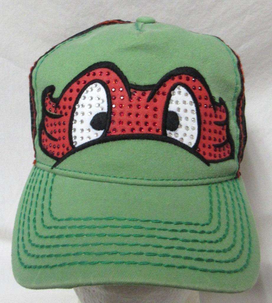 Teenage Mutant Ninja Turtles Kids Rhinestone Accent Trucker Cap/Hat E1 1456