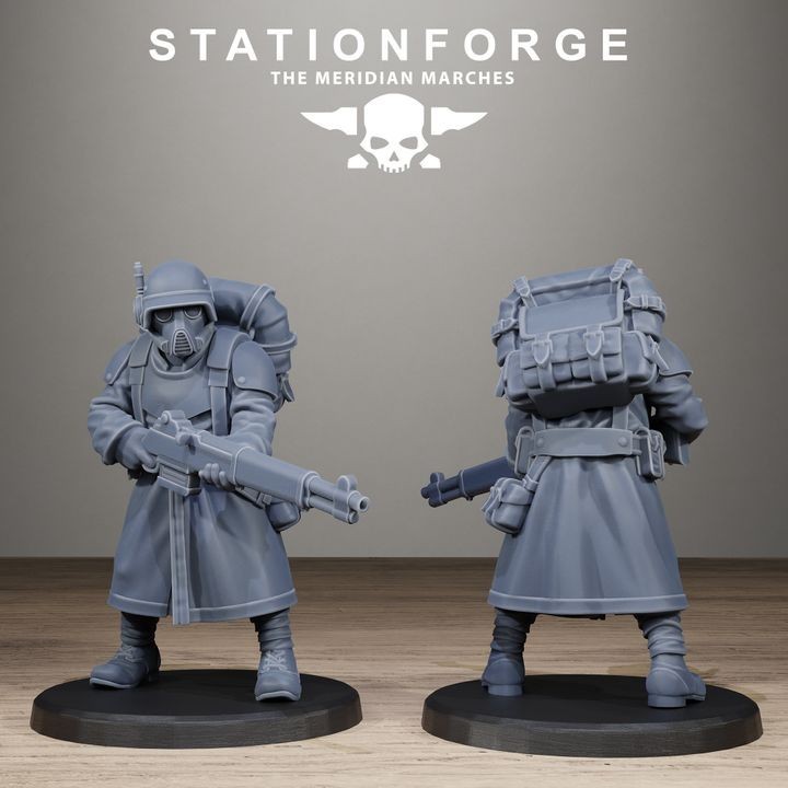 32mm Meridian Starter Pack x10 Station Forge High Quality Miniatures
