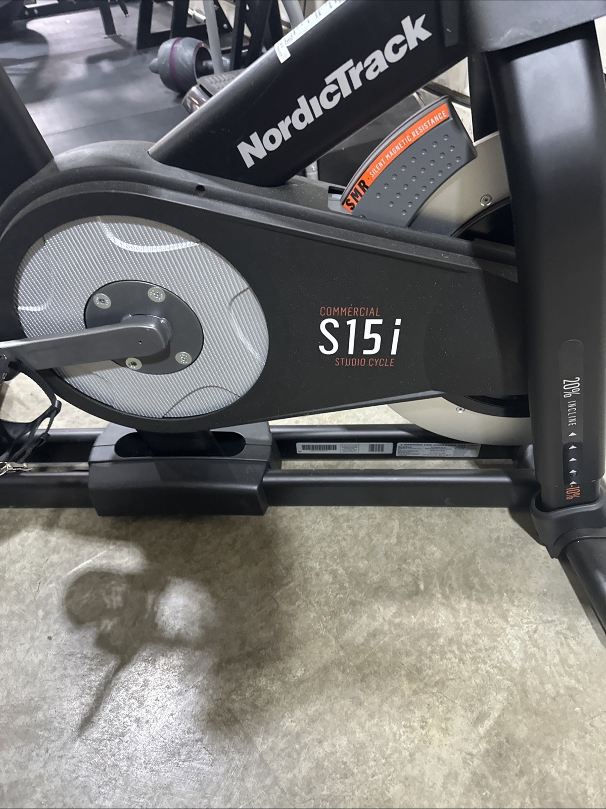 S15i Studio Cycle Flywheel Cover Housing Both Sides EUC