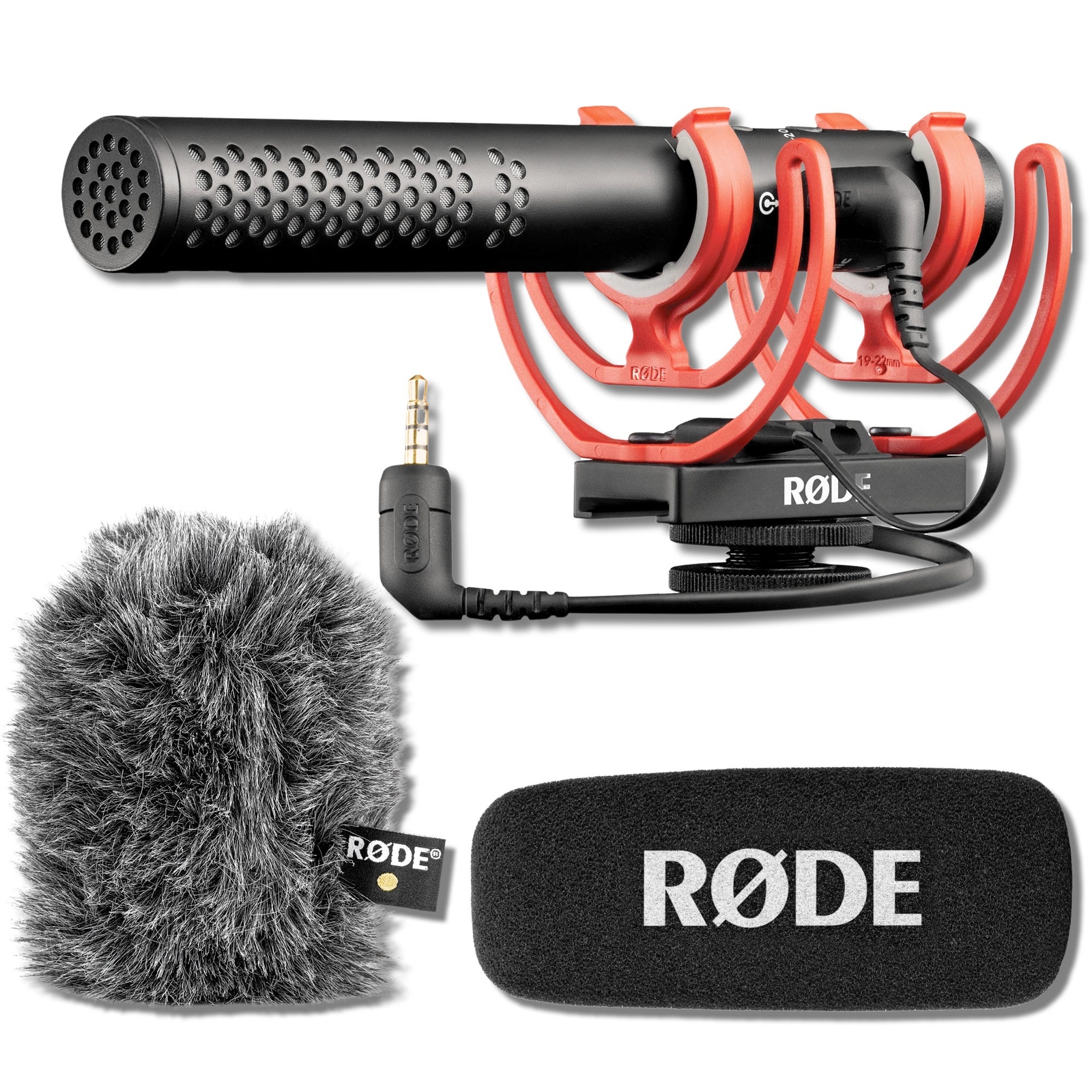 Rode VideoMic NTG Camera-Mount Shotgun Microphone with Rode WS11 Windshield