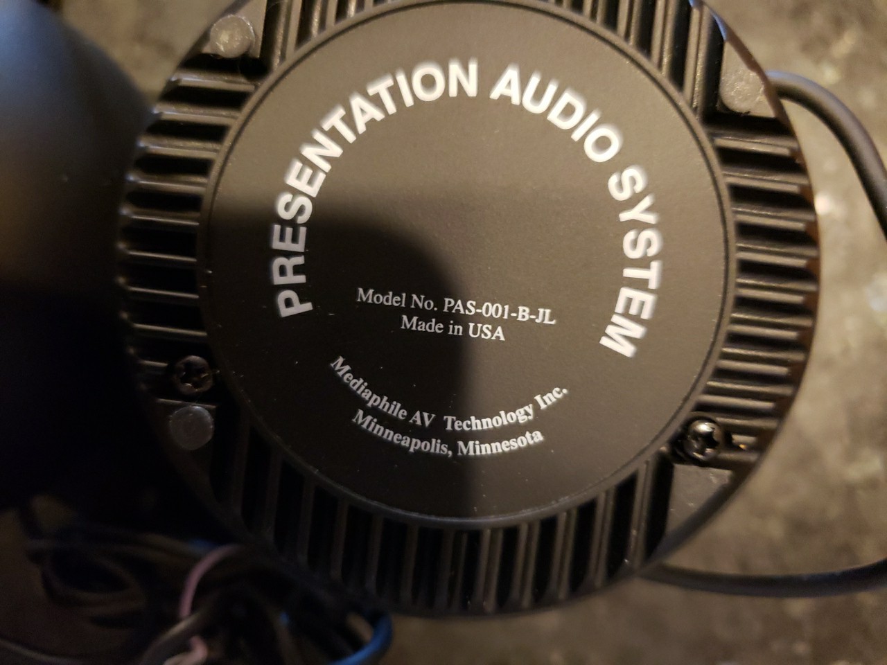 Cetacea Sound Corp. Desktop Speaker presentation audio system FREE SHIP