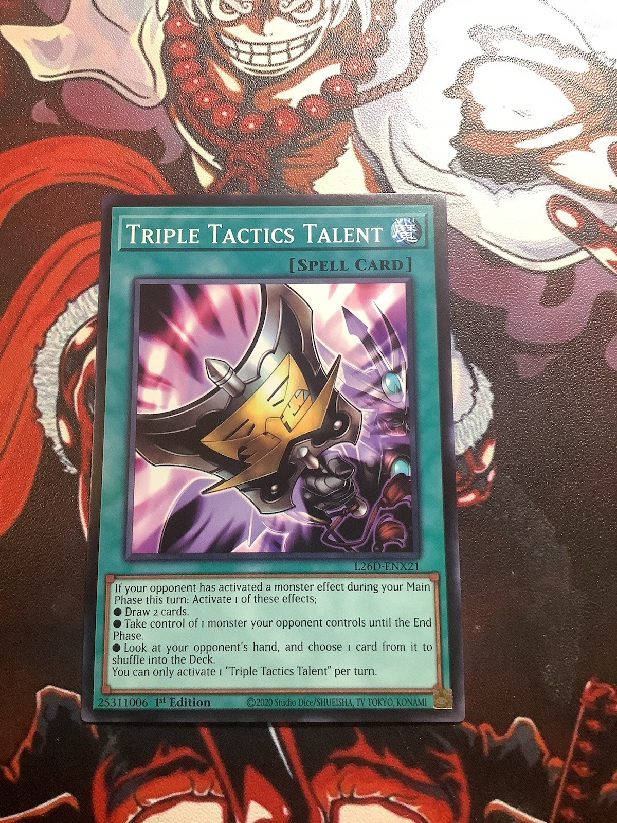 Triple Tactics Talent - L26D-ENX21-Common / Short Print - 1St Edition - L26D-...