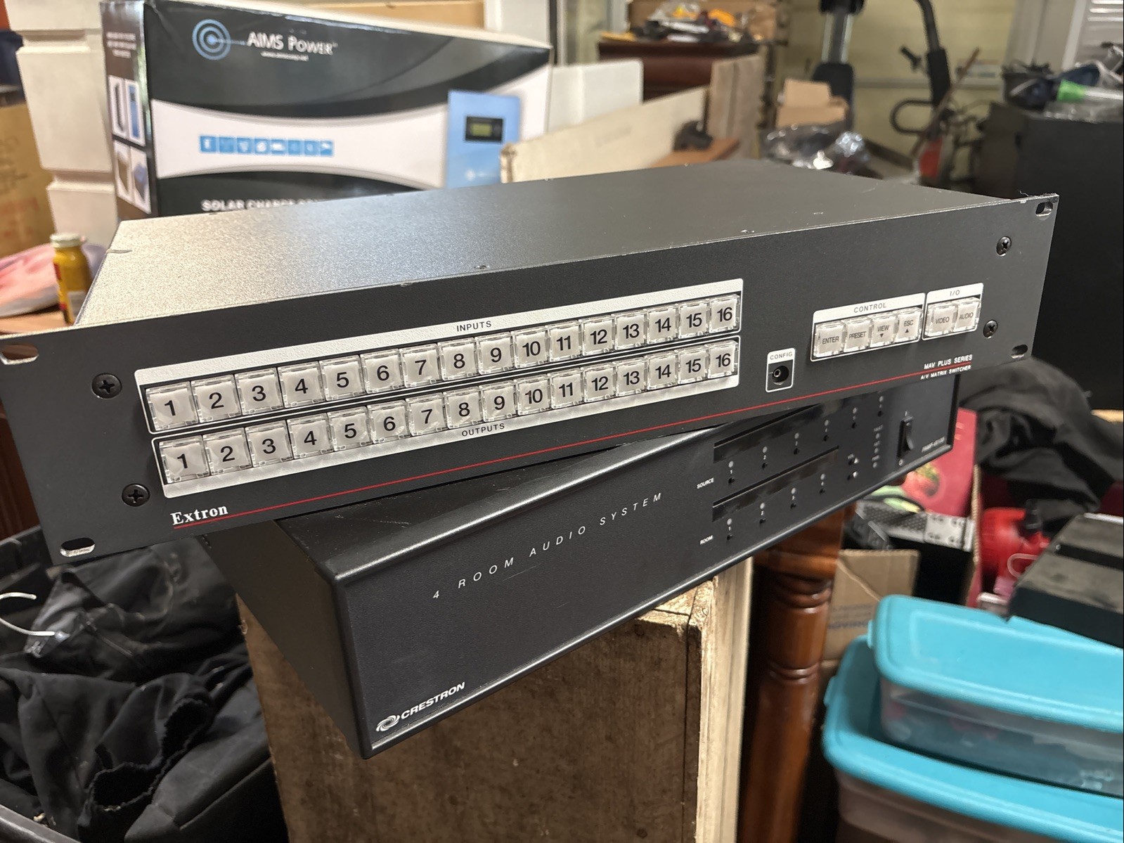 Extron MAV Plus Series 1616SV 16x16 S Video Switcher 60-365-12 MAV+ 1616SV