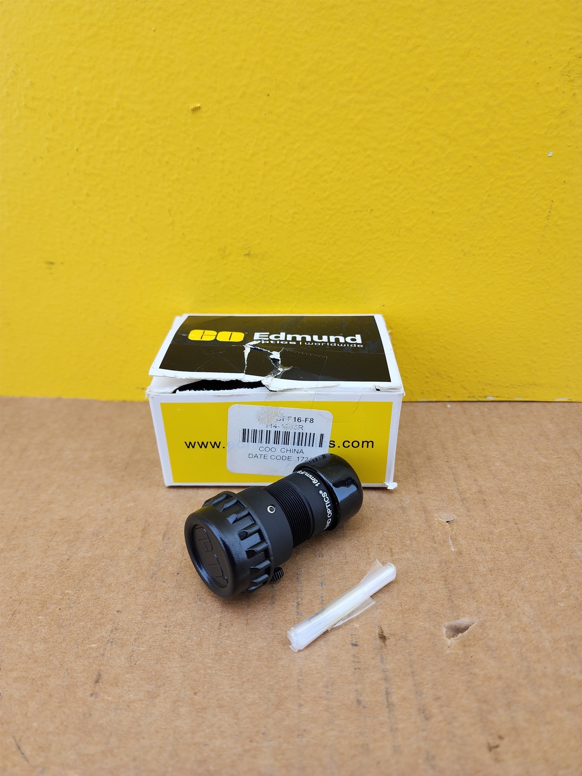 NEW Edmunds Optics 85353 16mm, f/8 Ci Series Fixed Focal Length Lens