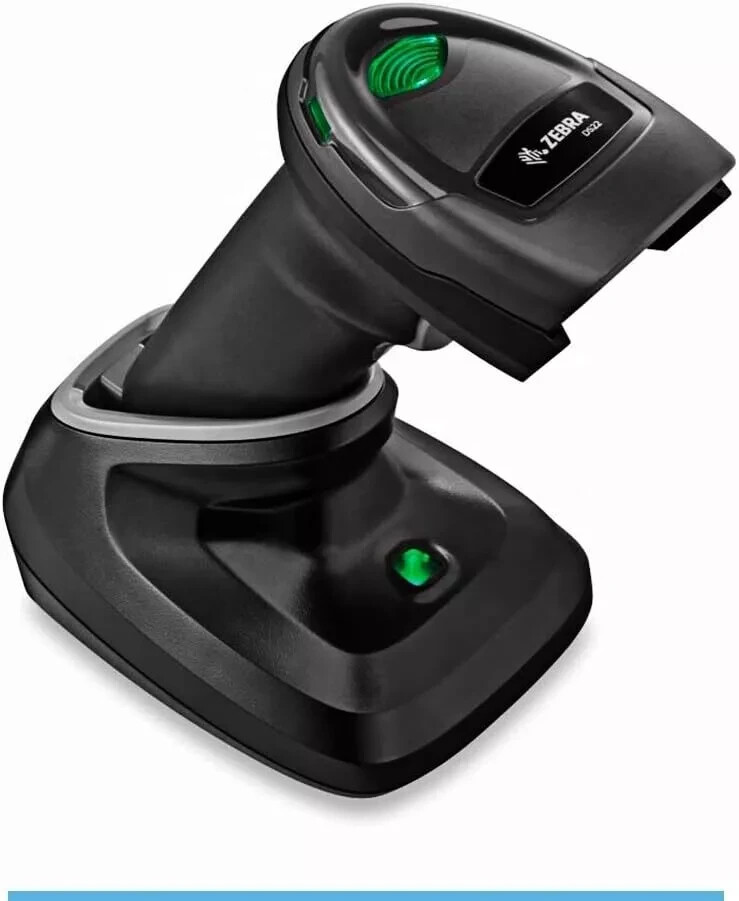 Zebra DS2278 Bluetooth Barcode Scanner Cradle Kit 1D/2D Wireless, 30ft Range NEW