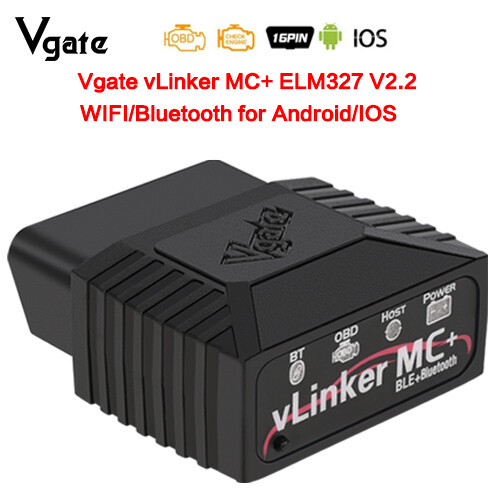Vgate vLinker MC+ Bluetooth 4.0 OBD2 Car Diagnostic Scanner for IOS Android