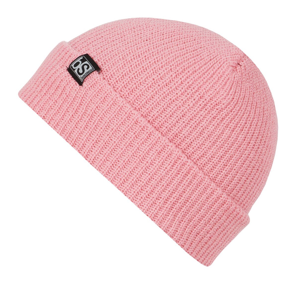 BlackStrap Signature Beanie Mid Length Soft Rib Knit Acrylic Solid Pinky New