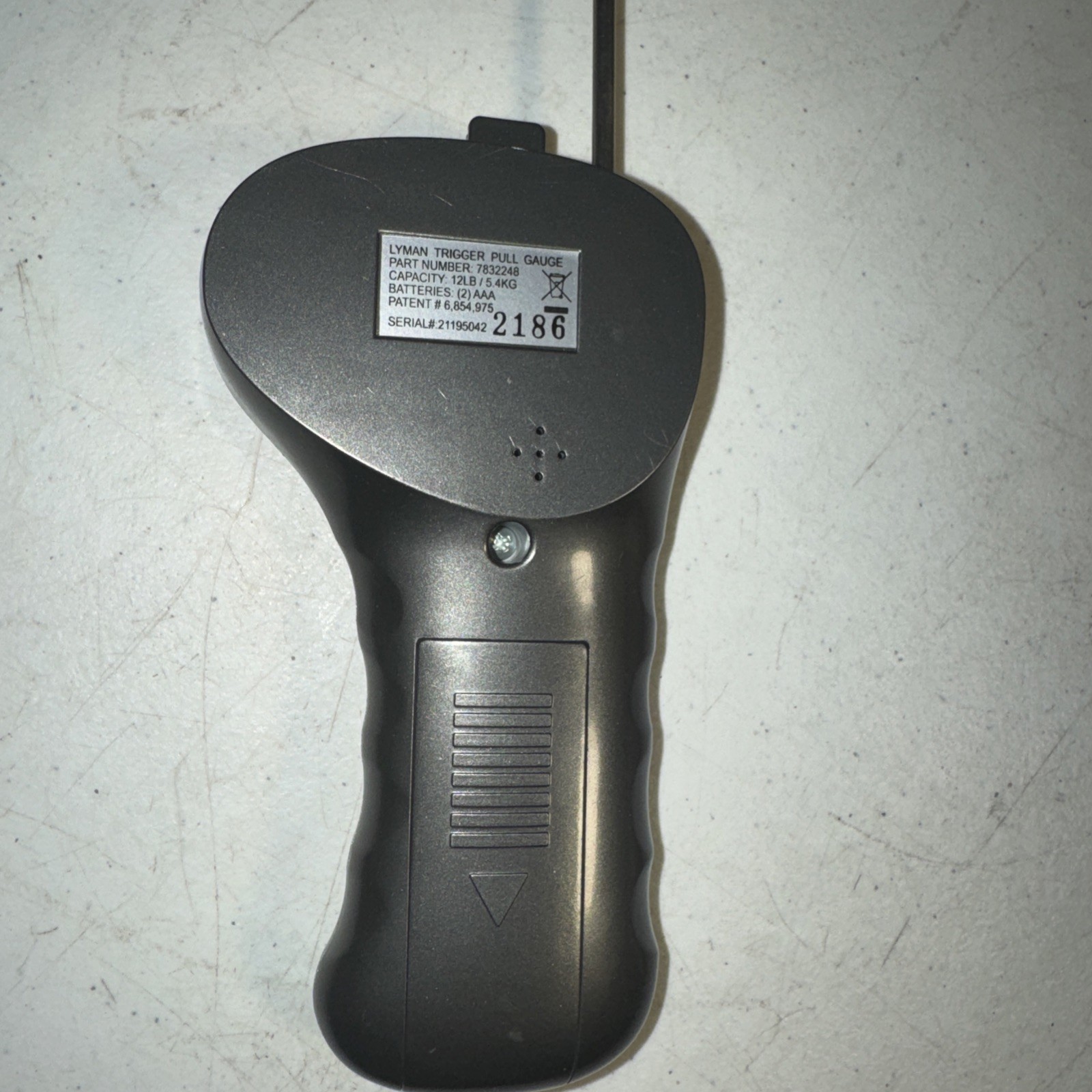 Lyman Electronic Digital Trigger Pull Gauge with Digital Display, Case, Manual
