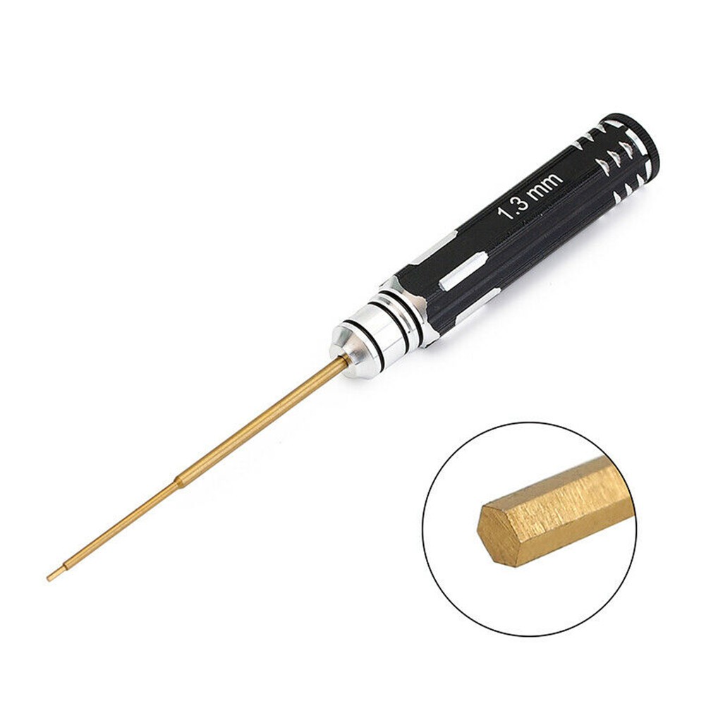 1.3mm Tip Hex Screwdriver Wrench Lever Tool for Axial SCX24 90081 1/24 RC Car c