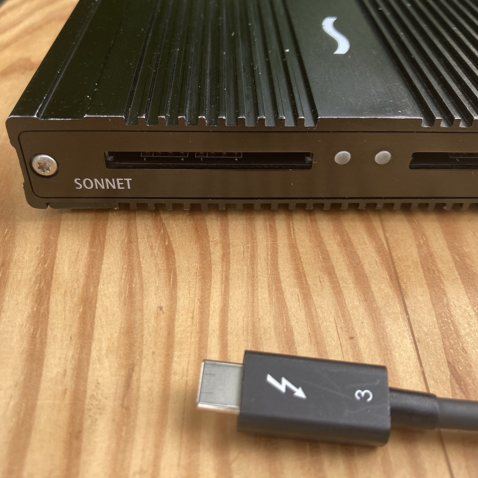 Sonnet Thunderbolt 3 Dual CFast 2.0 Card Reader Mac Cinema Camera Pro