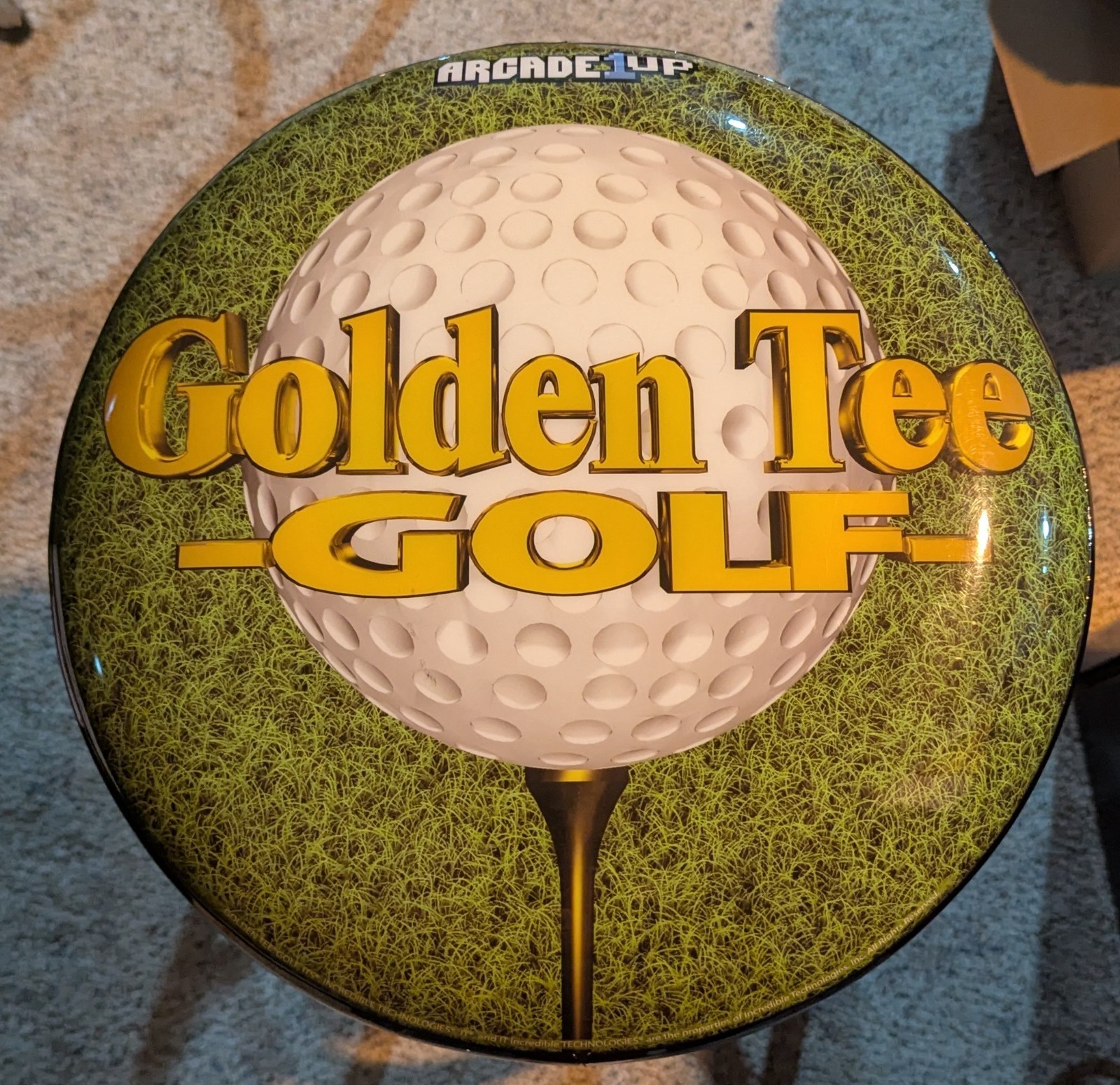 Golden Tee Arcade Stool by Arcade1UP (A1UP)