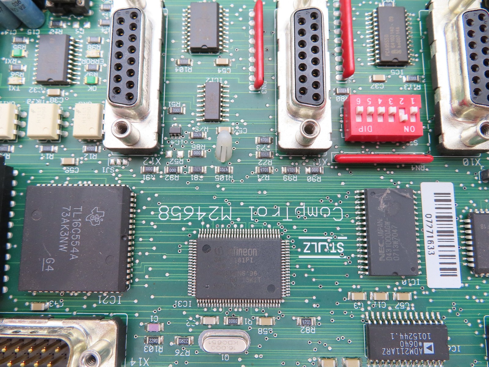 Stulz M24658 CompTrol Electronic Board Board Board M 24658