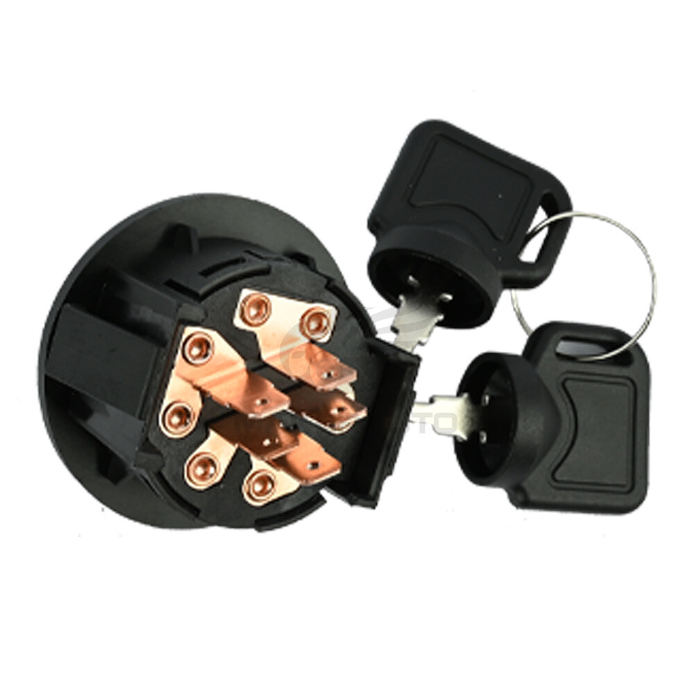Ignition Switch 117-2221 for Toro ZMaster TimeCutter Titan Exmark w/ 2 KEYS