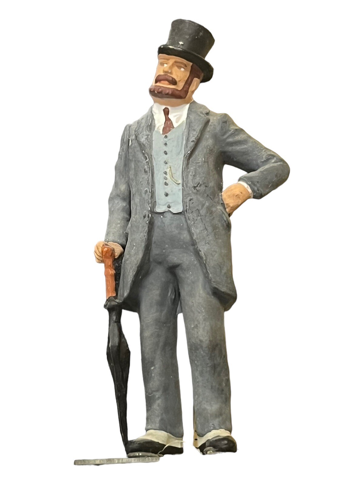 Preiser 1:22,5 Citizen With Hat and Umbrella, Railway Figure