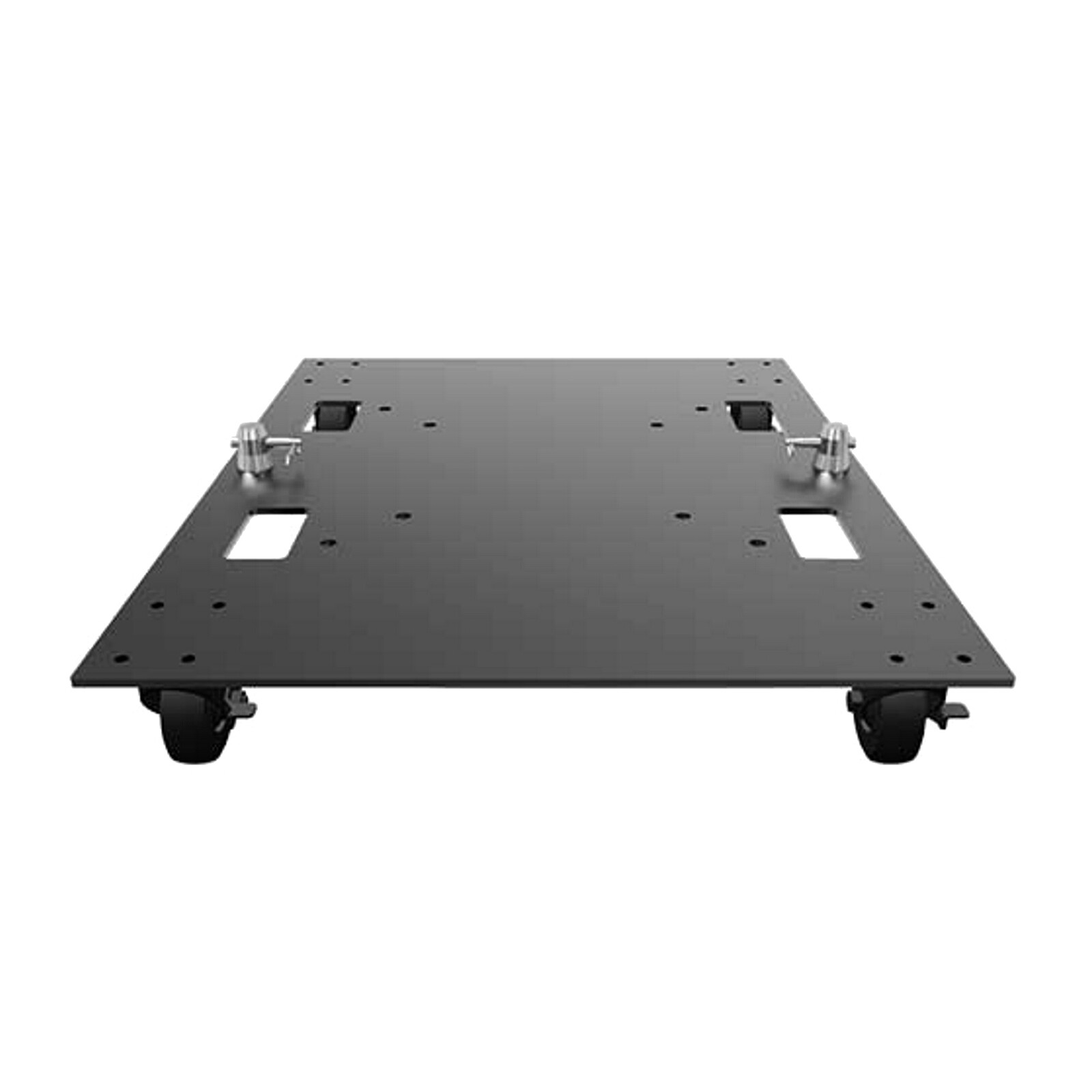 2 Global Truss Modular Lighting Quick Grid Sections + Baseplate w/ Wheels