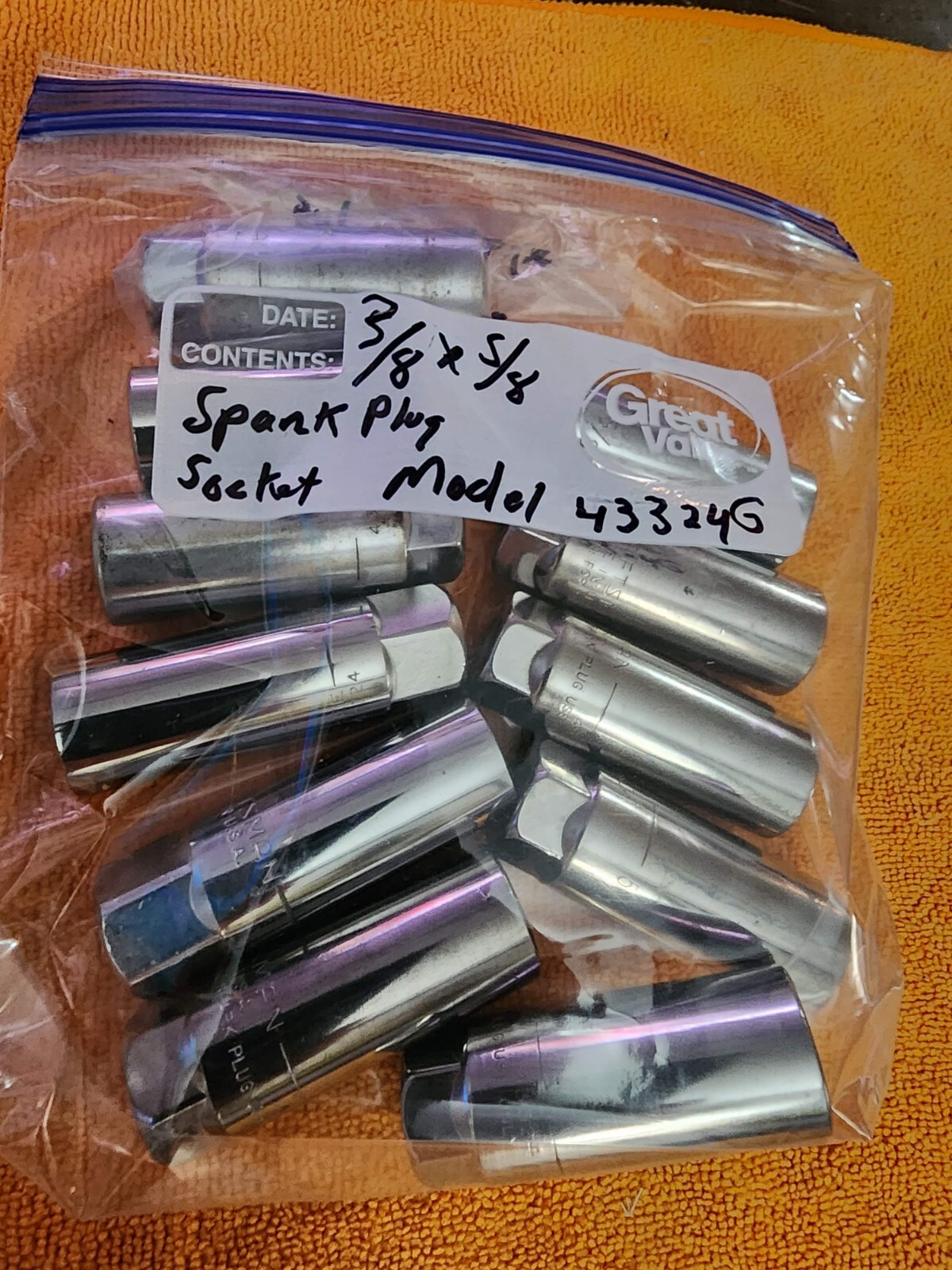 Craftsman 1/2", 3/8" & 1/4" Ratchets, Extensions, Adaptors/Sparkplug Socket USA