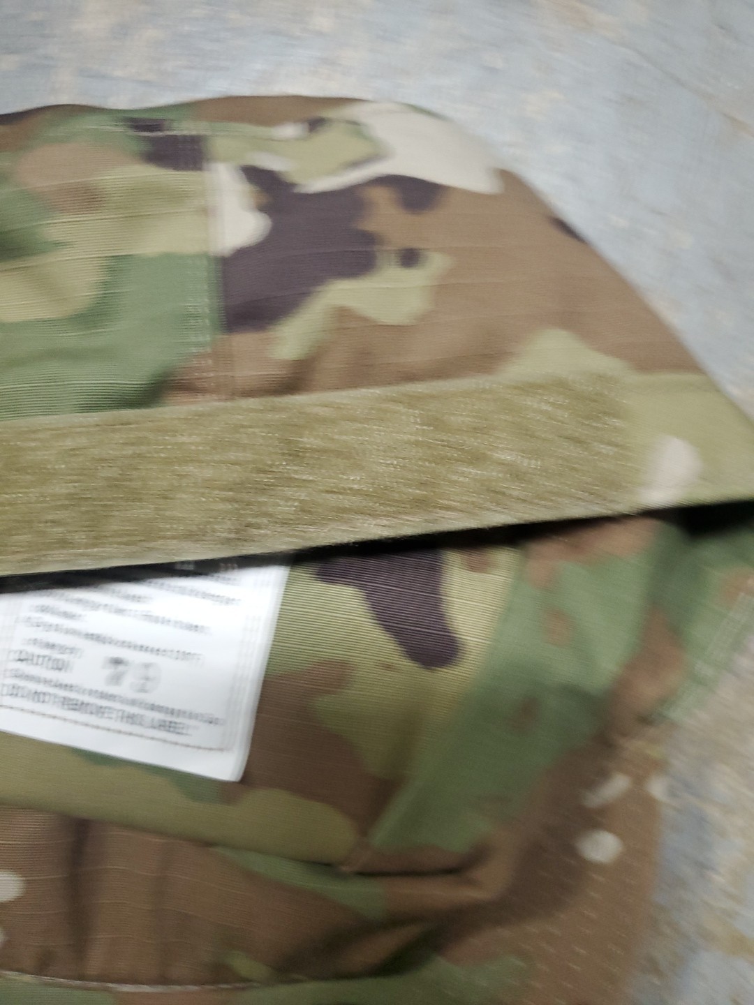 US Military Issue Multicam OCP Camouflage Patrol Cap Hat Size 7 1/8