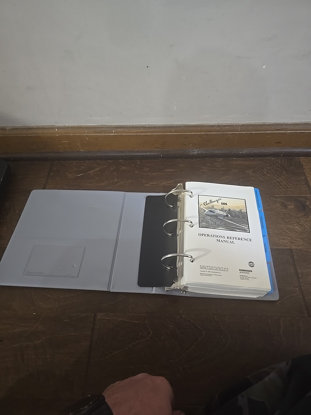 Challenger 604 Pilot Operations Reference Manual Bombardier Aerospace
