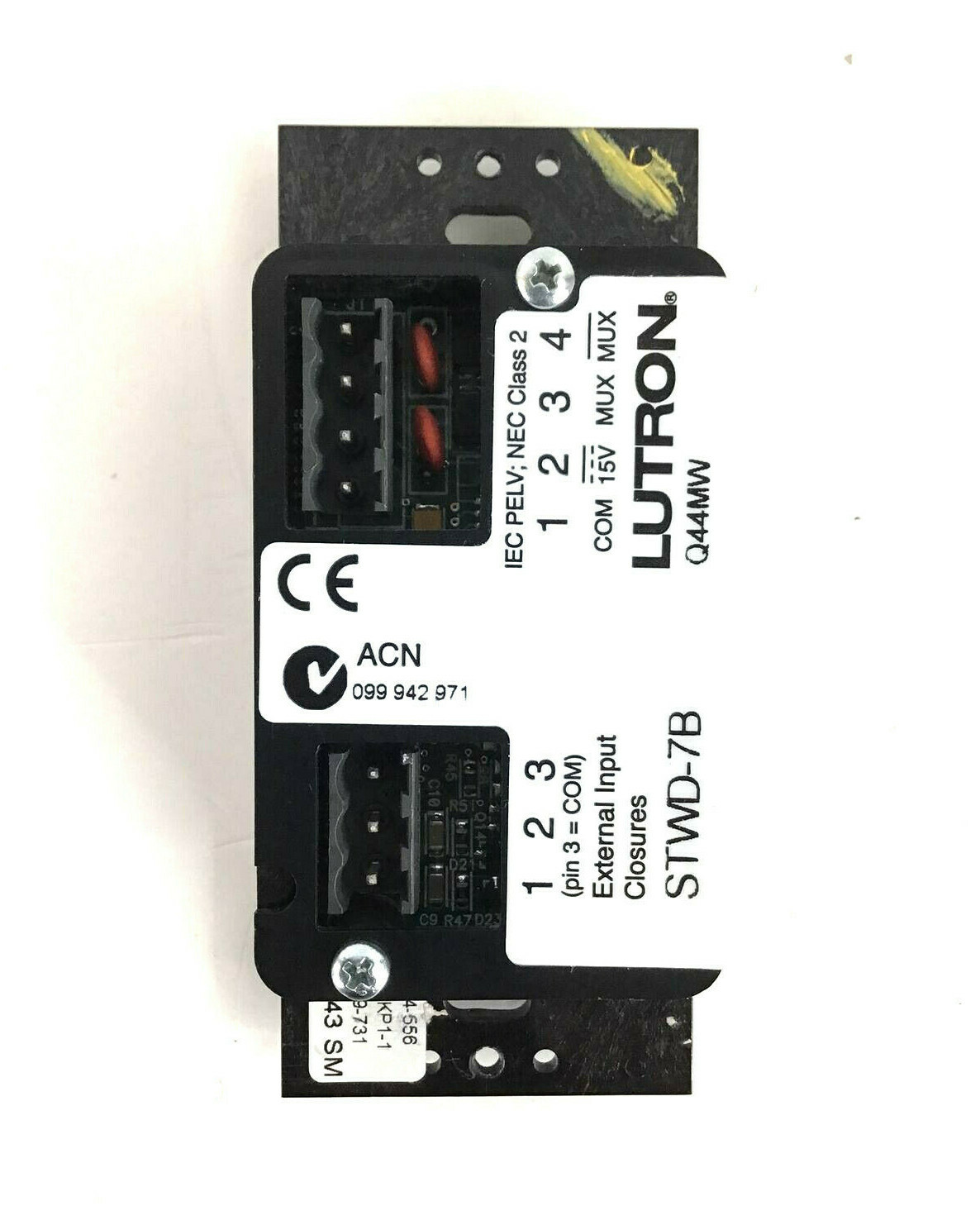 Lutron seeTouch STWD-4B-BI (Biscuit) 4-Button Keypad