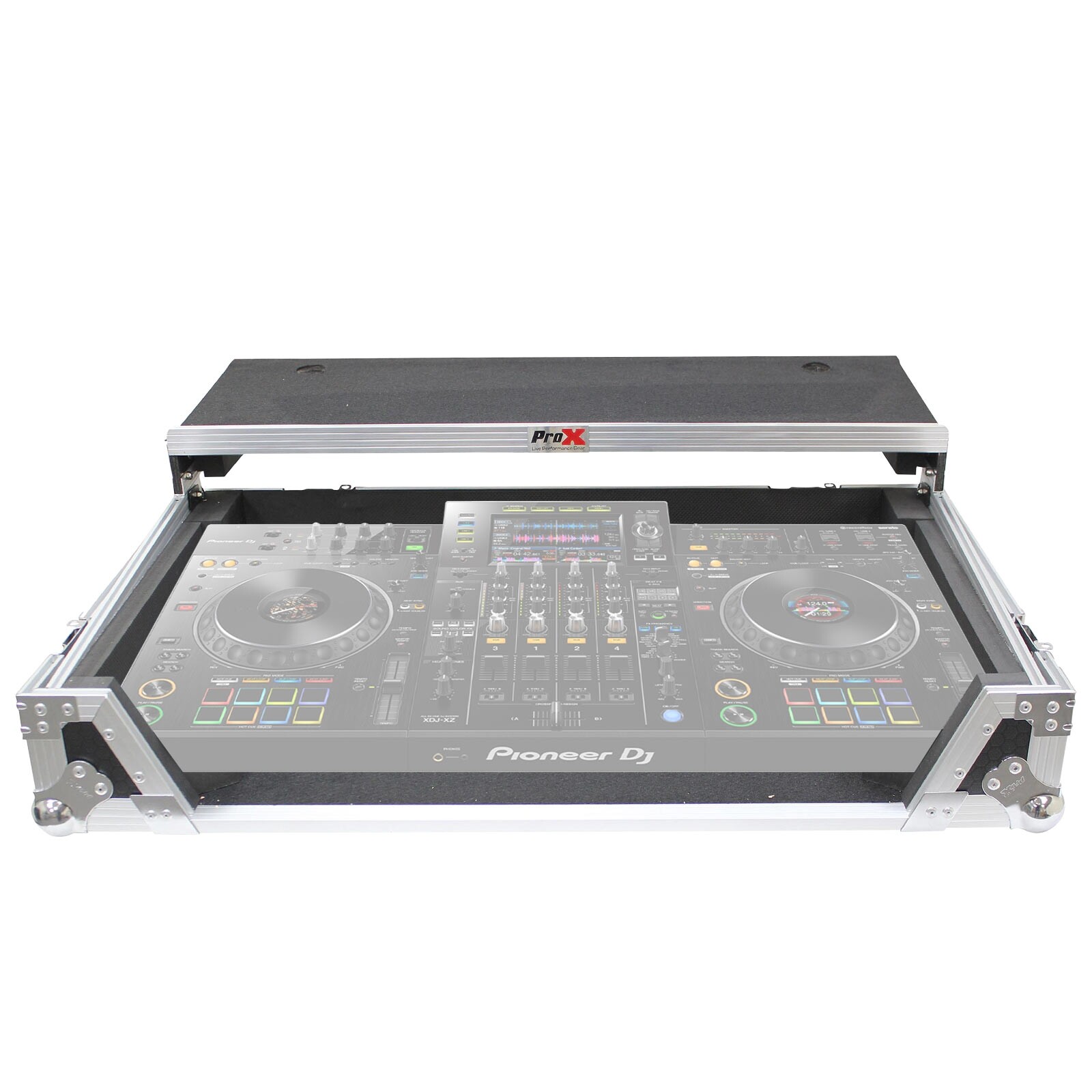 ProX XS-XDJXZ WLT Flight Case with Laptop Shelf for Pioneer XDJ-XZ idjnow