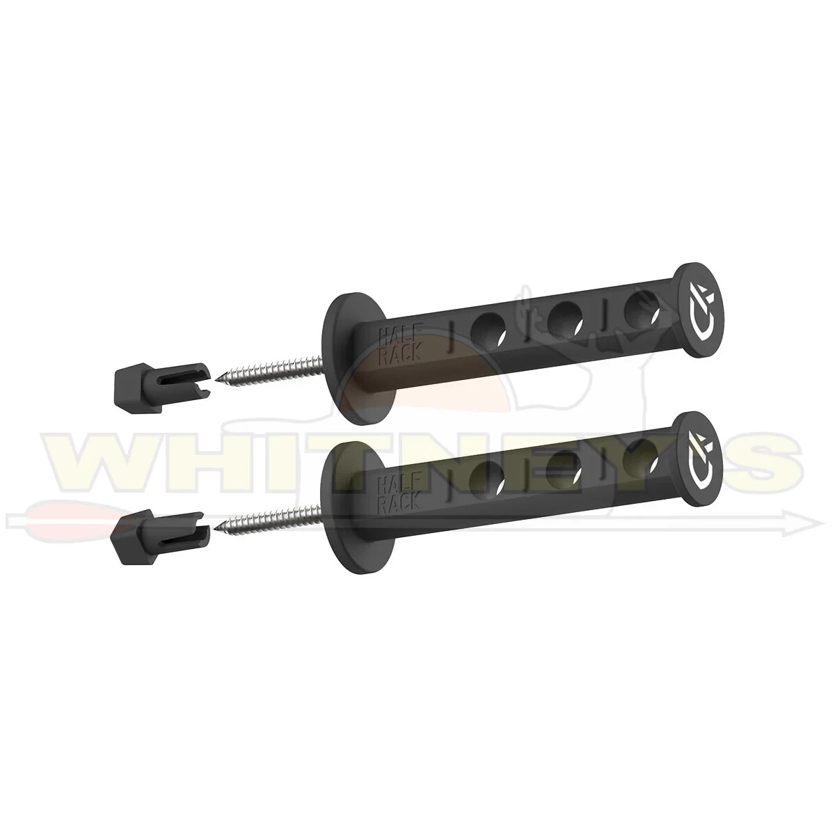 Half Rack Hunter Hangers - Black - 2pk - HR1620
