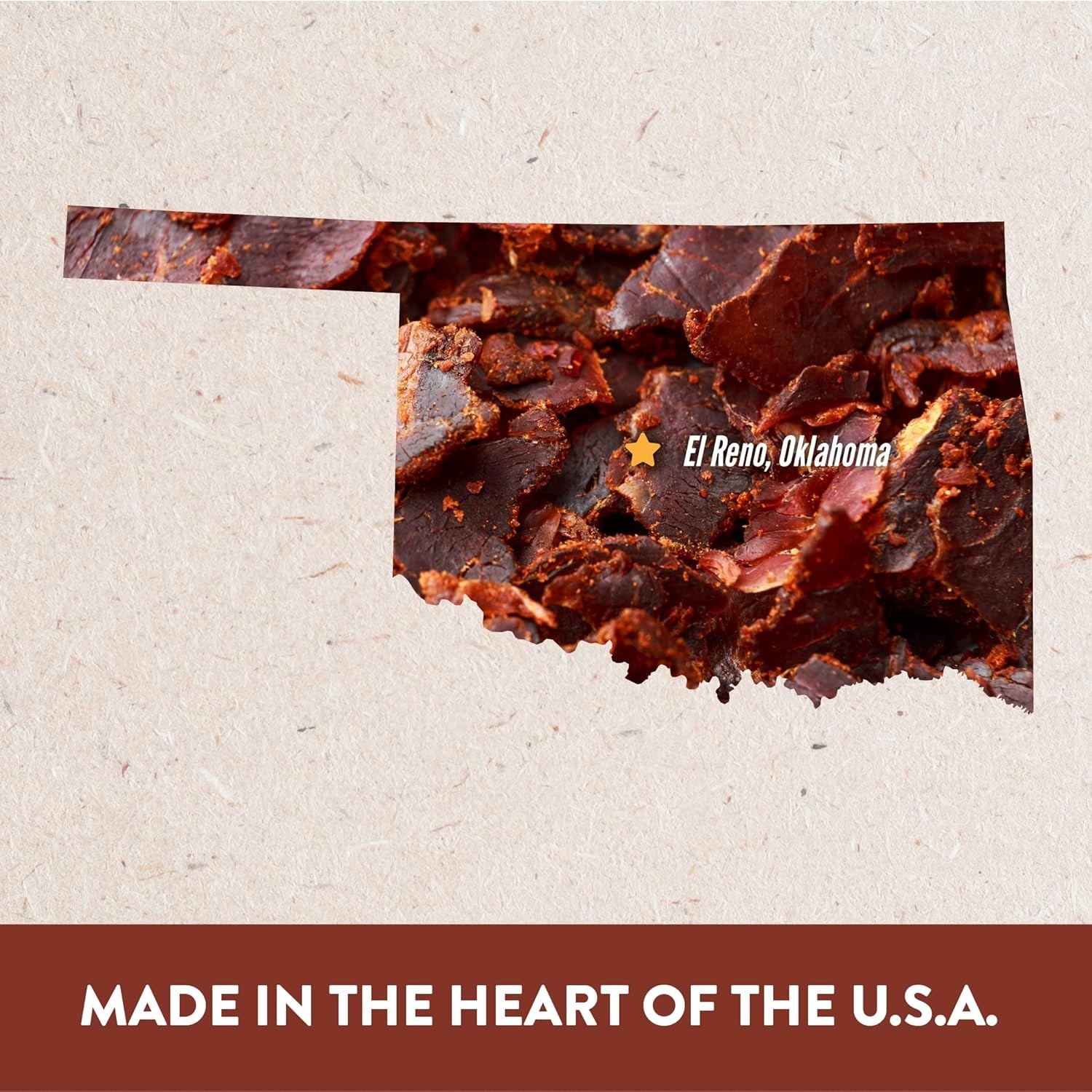 Handcrafted Beef Jerky - Flavor - 8 oz. Jar