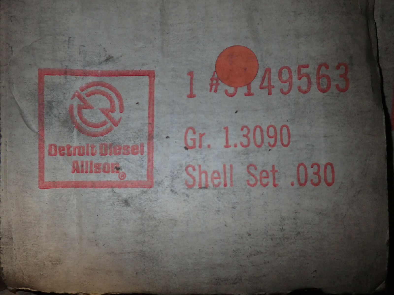 Detroit Diesel Inline 71 Series Engine Main Bearing Set STD 5192874
