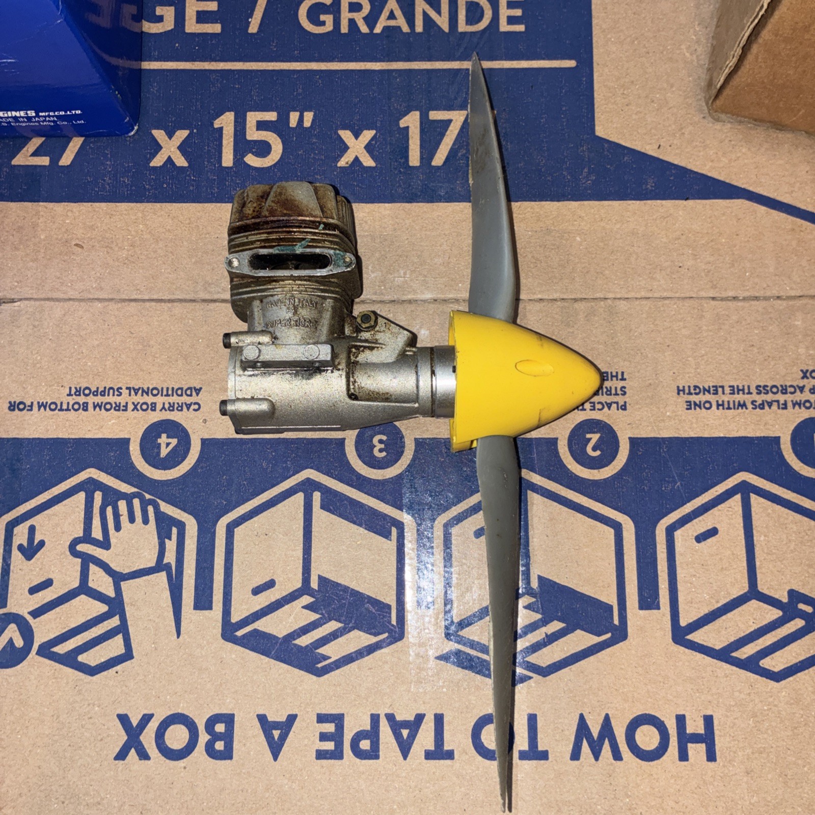 51 Super Tiger RC Airplane engine with propeller R/C motor