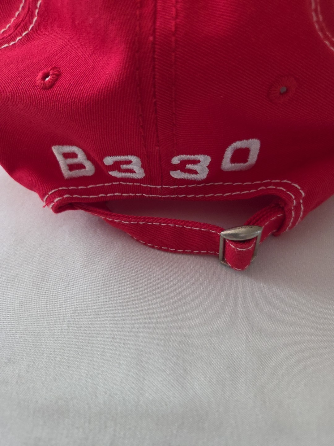 Bridgestone Golf Red Strapback Hat