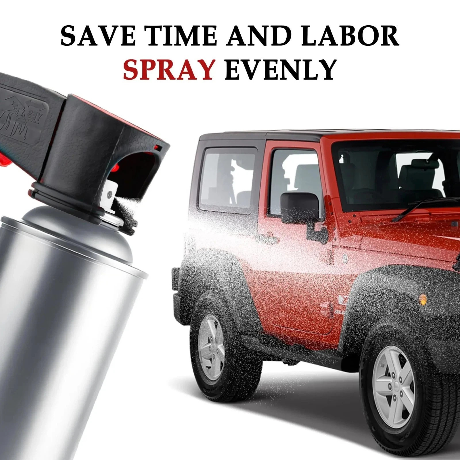 3pcs Car Spray Can Trigger Handle: Reusable Paint Sprayer Grip Tool - NEW
