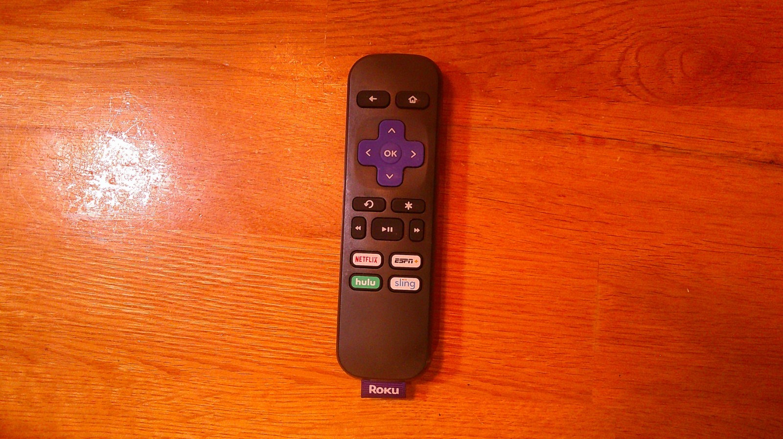 Roku RCB2R Remote Control Netflix Hulu Sling ESPN+ for Roku Streaming Player