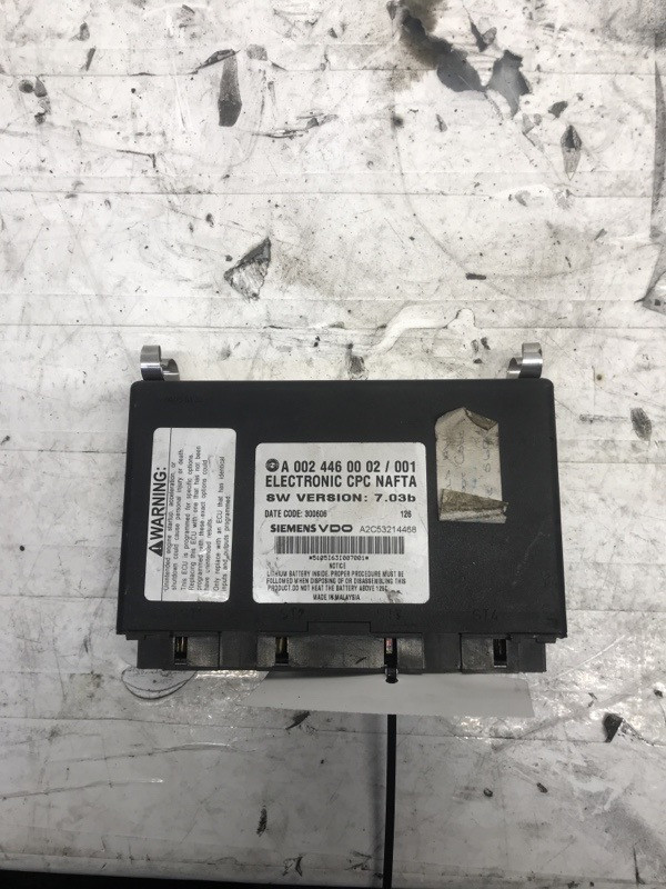 2008 Common Powertrain Control Module A0024460002 for Detroit Diesel (586-10380)