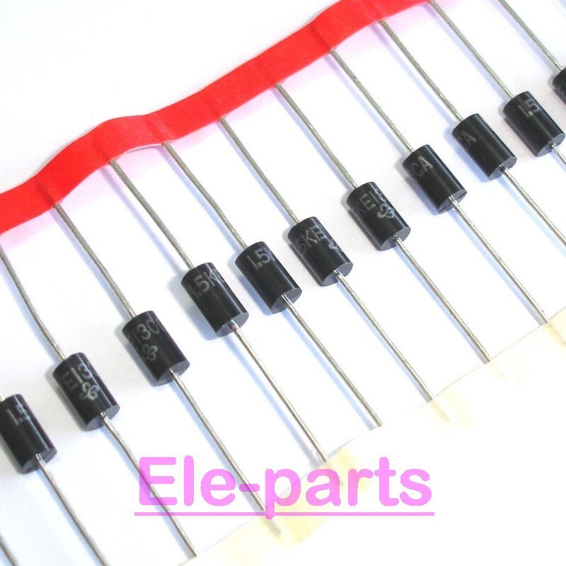 100 PCS 1.5KE130CA DO-201AD 1.5KE130 Surface Mount Transient Voltage Suppressors
