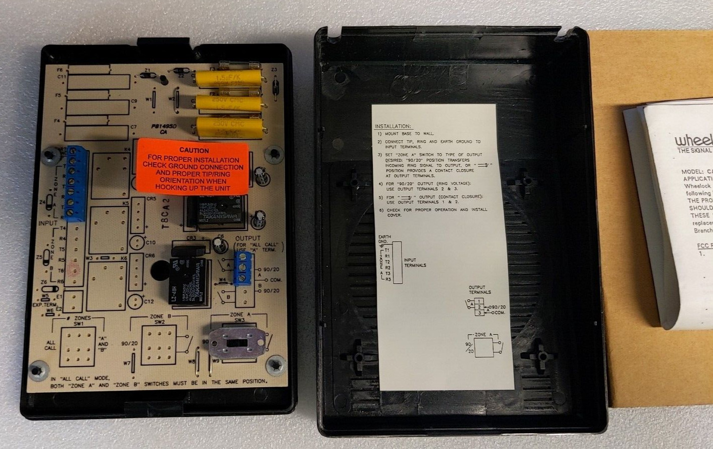 Cooper Wheelock CA-312-1 Telco Common Audible Control Module