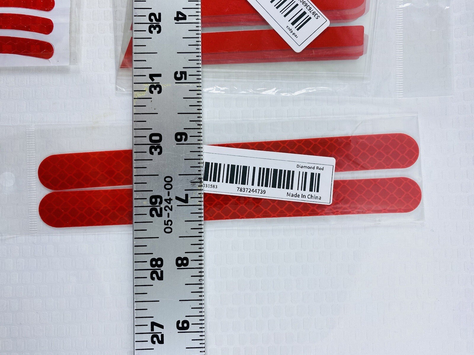 Lot of RC Body Graphics - Kit - Decal Stickers 1:8 Diamond Red