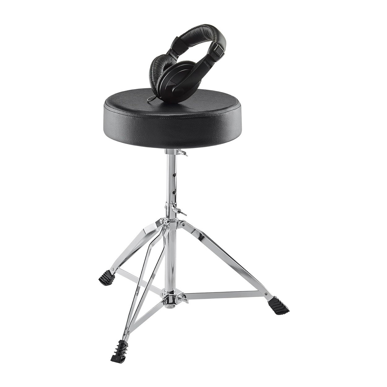 Alesis Nitro Max Kit Electronic Drum Set Bundle with Throne and Headphones